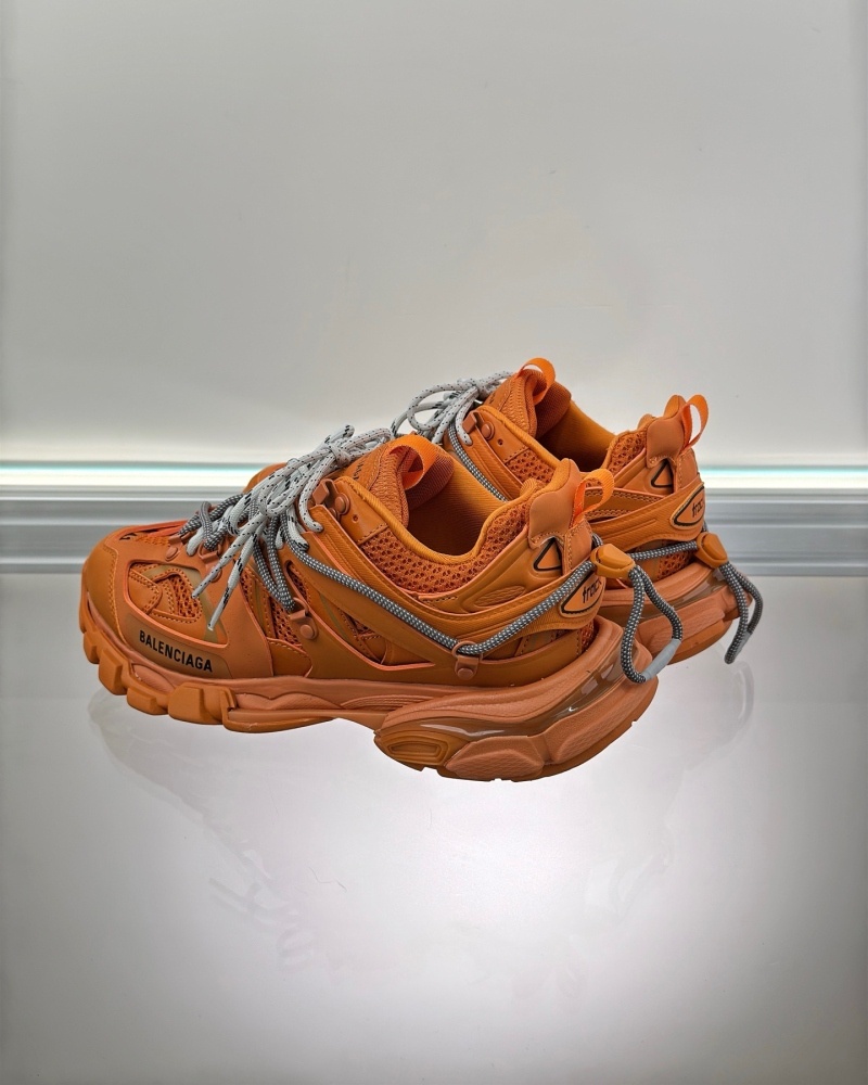 발렌시아가 트랙 트레일 레이스 스니커즈 오렌지/그레이