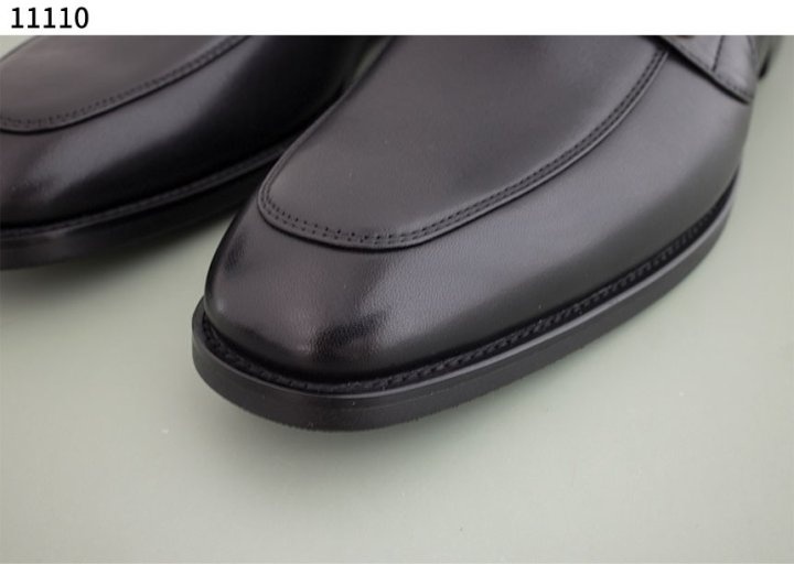 구찌 블랙 레더  더블 G 크리퍼 로퍼