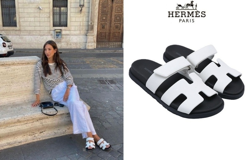 에르메스 여성 시프레 슬리퍼 - 2 Color