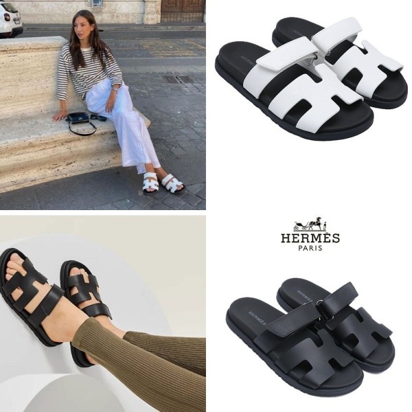 에르메스 여성 시프레 슬리퍼 - 2 Color