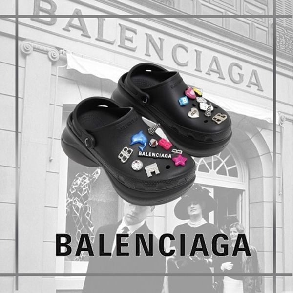 발렌시아가 x 크록스 지비츠 뮬 - 2 Color