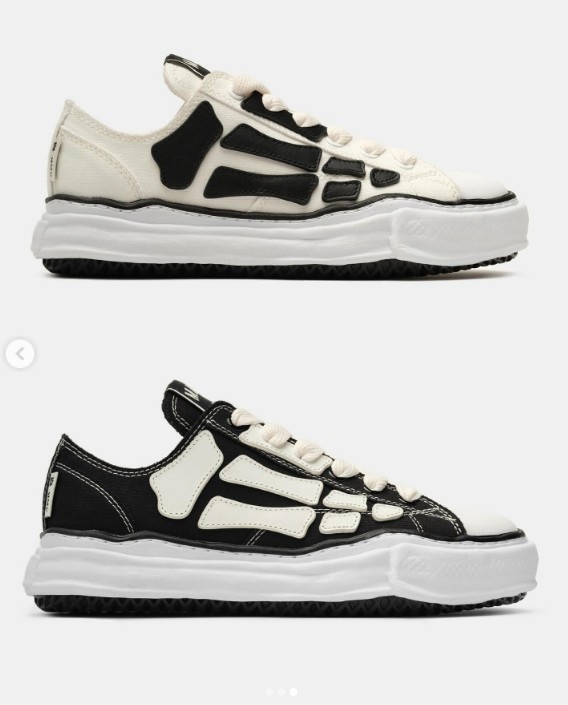 메종 미하라 야스히로 x 아미리 본즈 스니커즈 - 2 Color