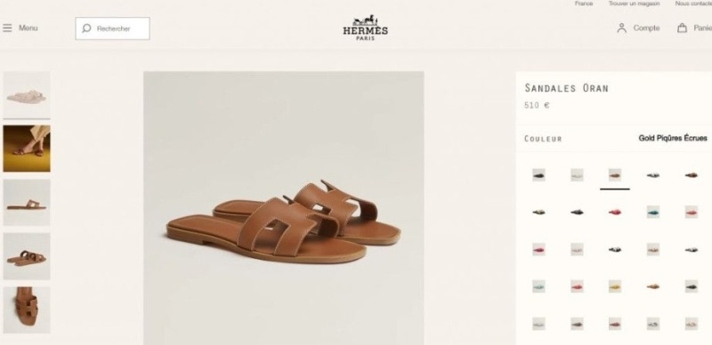 에르메스 오란 슬리퍼 - 3 Color