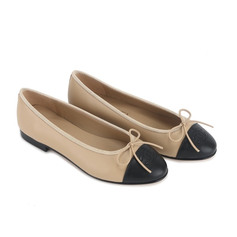 샤넬 발레리나 플랫 슈즈 - 2 Color