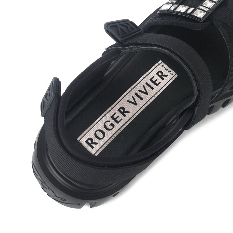 로저비비에 띡 트레키 스트라스 버클 샌들