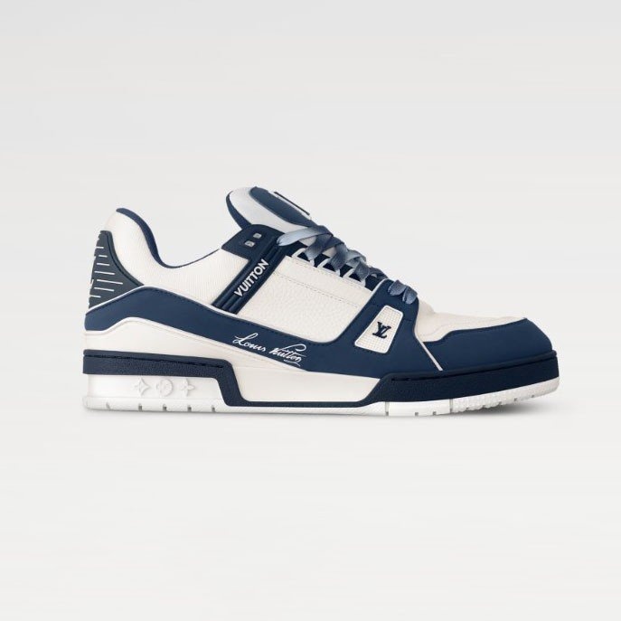 루이비통 LV 트레이너 스니커즈 - 블루