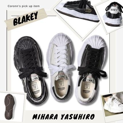 메종 미하라 야스히로 블레이키 OG 솔 레더 로우탑 스니커즈 (3COLOR)