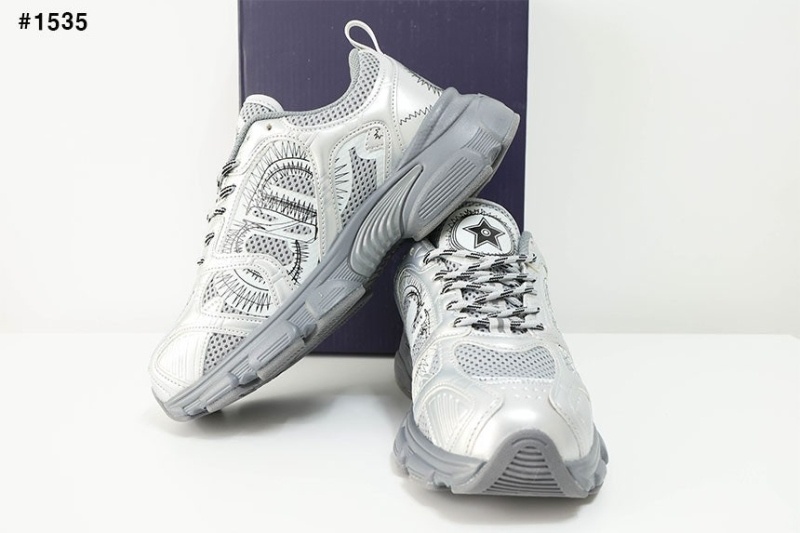 디올 여성 크로노 스니커즈 - 그레이