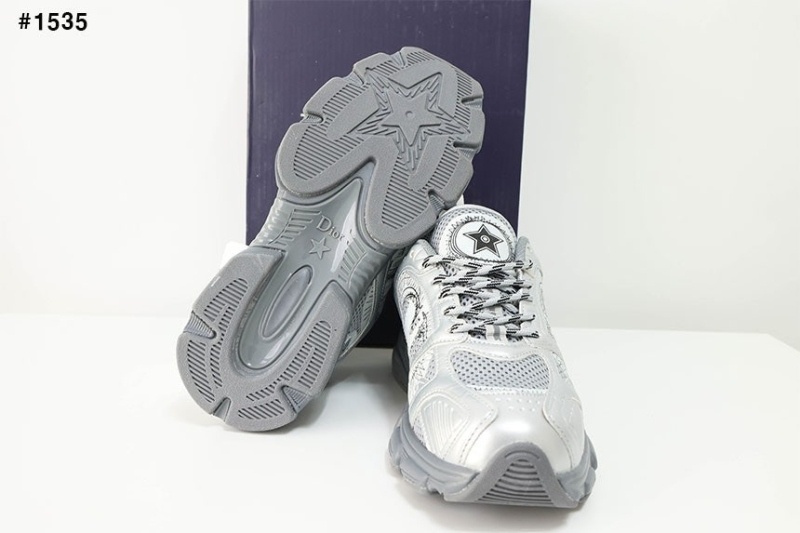 디올 여성 크로노 스니커즈 - 그레이