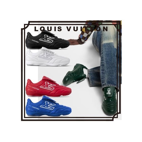 루이비통 LV 풋프린트 사커 스니커즈 - 5 Color