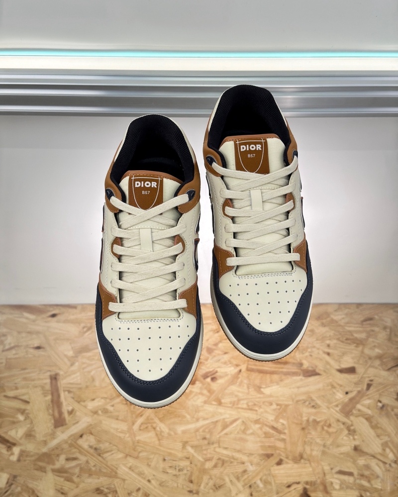 디올 B57 스니커즈 - 브라운 블루