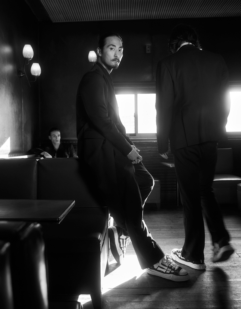 아미리 X 메종 미하라 야스히로 피터슨 본 스니커즈 2COLOR