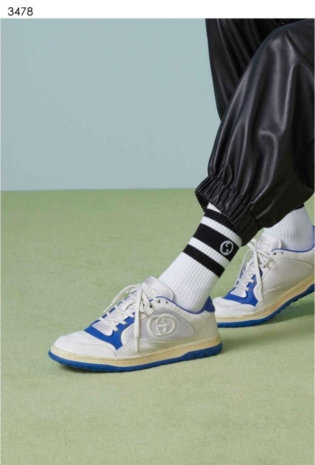 구찌 맥 80 스니커즈 - 블루