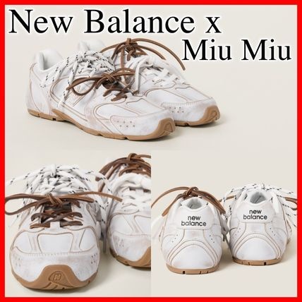 뉴발란스 x 미우미우 530 SL 레더 스니커즈 (정품급) -2COLOR