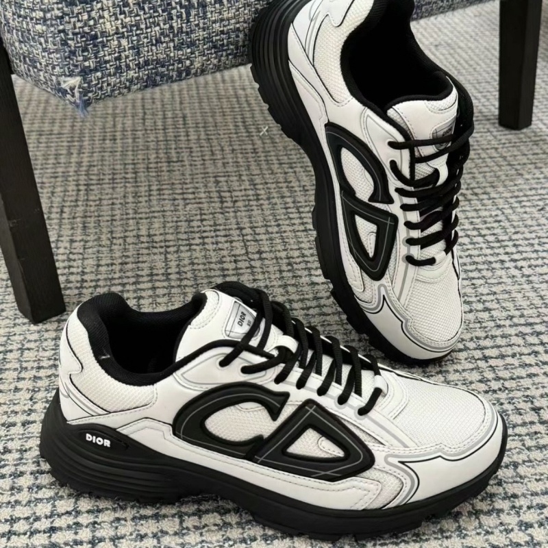디올 B30 스니커즈 메쉬 테크니컬 패브릭 화이트