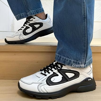 디올 B30 스니커즈 메쉬 테크니컬 패브릭 화이트