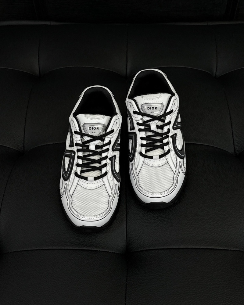디올 B30 스니커즈 메쉬 테크니컬 패브릭 화이트
