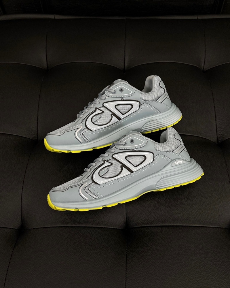 디올 B30 스니커즈 메쉬 테크니컬 패브릭 블루