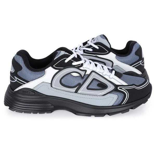 디올 B30 스니커즈 메쉬 테크니컬 패브릭 블루 그레이