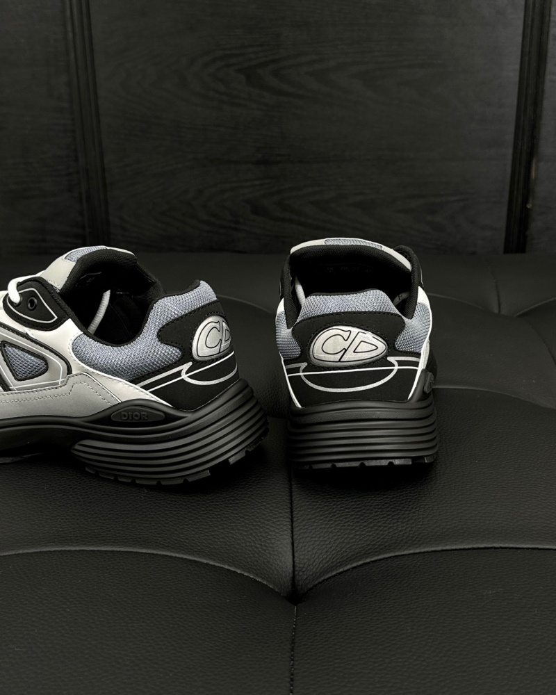 디올 B30 스니커즈 메쉬 테크니컬 패브릭 블루 그레이