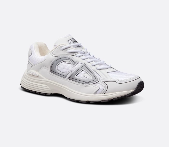 디올 B30 스니커즈 메쉬 테크니컬 패브릭 화이트