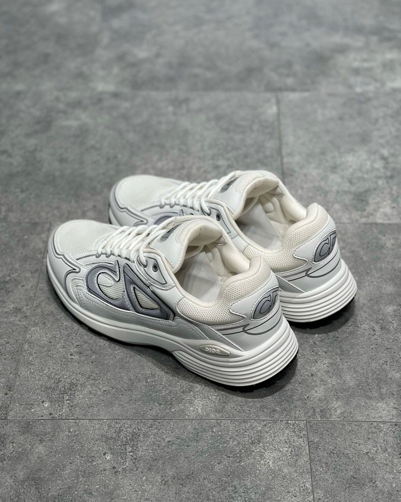 디올 B30 스니커즈 메쉬 테크니컬 패브릭 화이트
