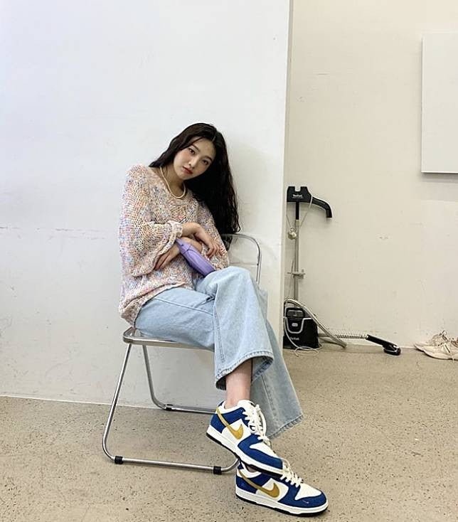 나이키 덩크로우 카시나 블루 스니커즈