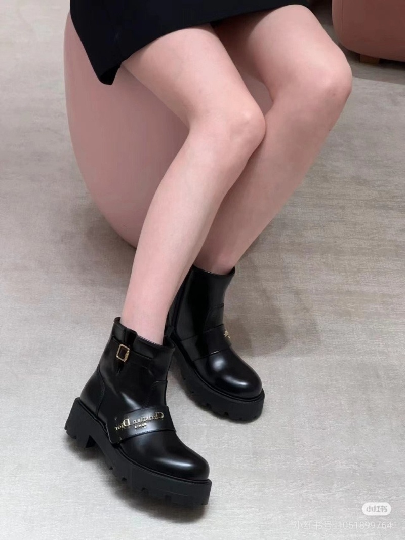 디올 여성 D-Quest 앵클 부츠 (고급버전)