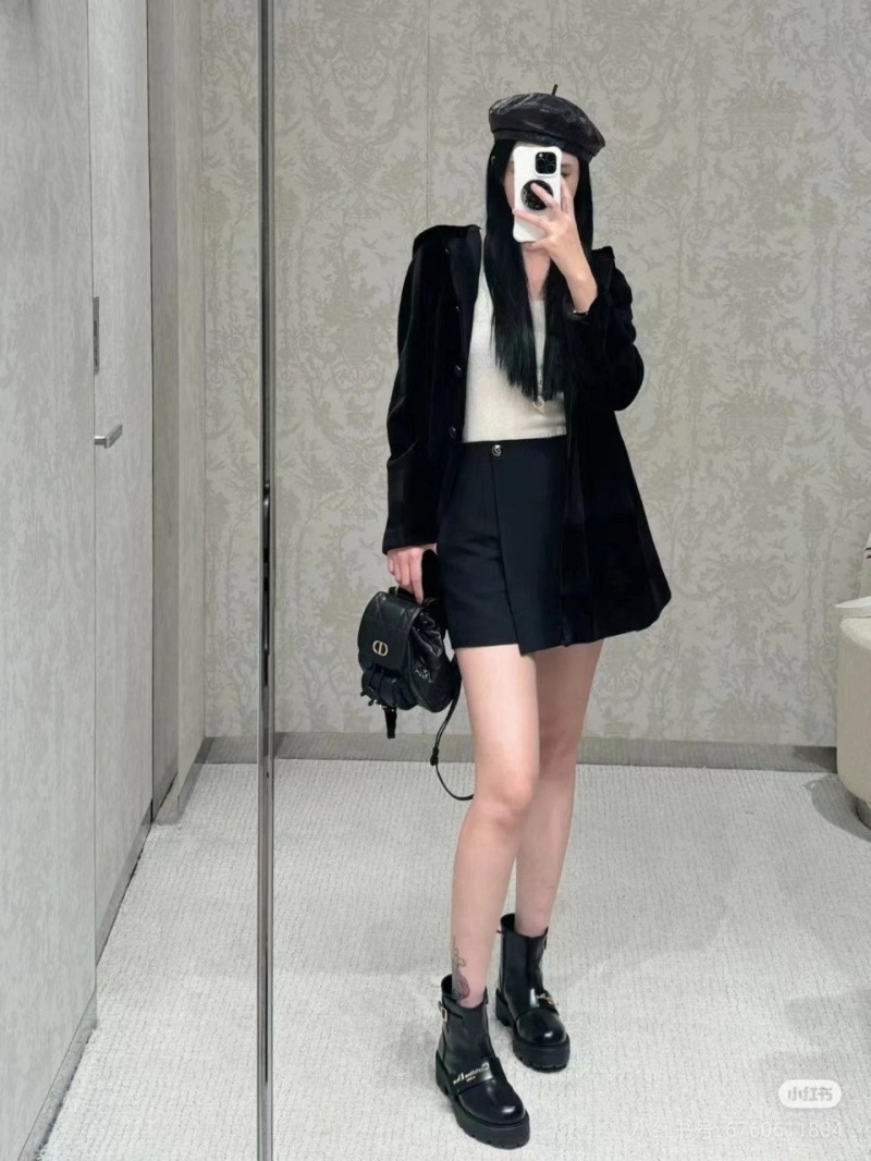 디올 여성 D-Quest 앵클 부츠 (고급버전)