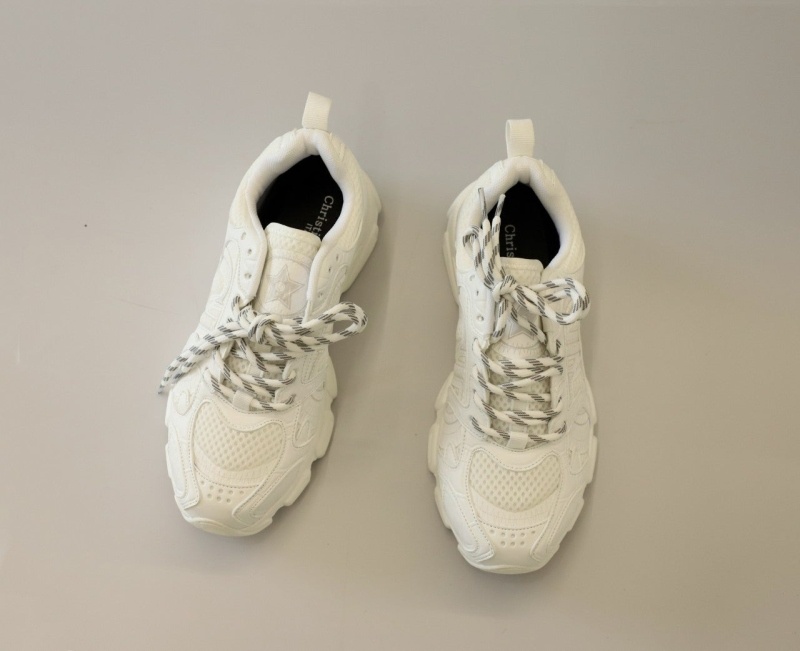 디올 크로노 스니커즈 메쉬 앤 화이트