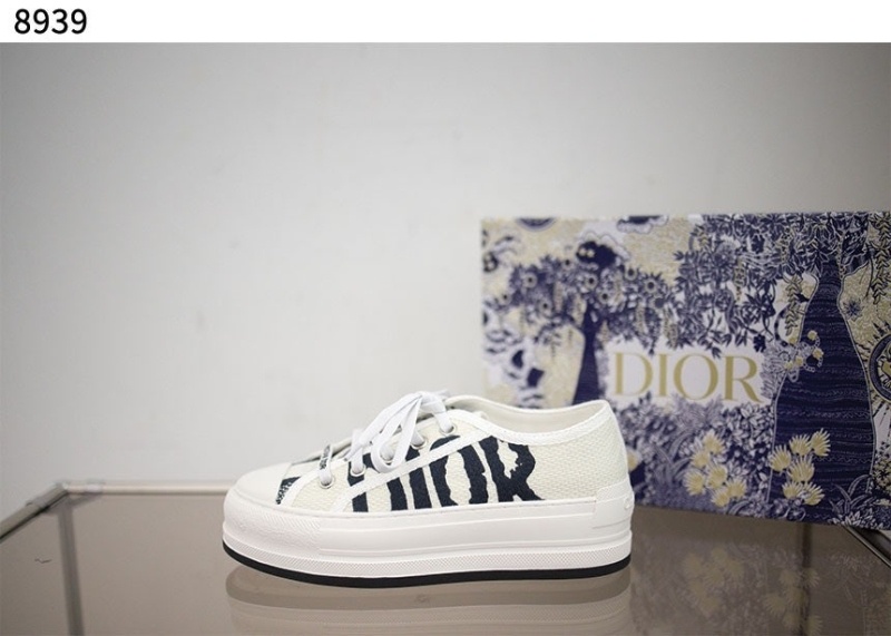 디올 여성 워크앤디올 플랫폼 스니커즈