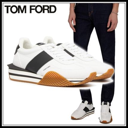 톰포드 제임스 레더 스웨이드 - 검흰