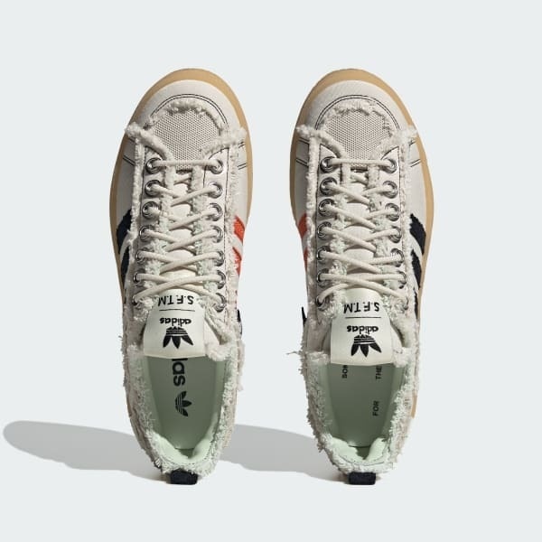 아디다스 x 송 포 더 뮤트 캠퍼스 80s 블리스 코어 스니커즈 블랙