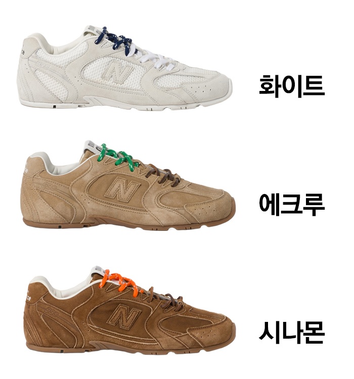 뉴발란스 x 미우미우 530 스웨이드 메쉬 스니커즈 (정품급) -3COLOR