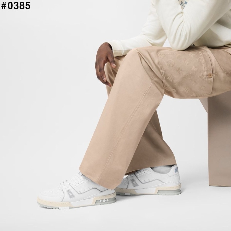 루이비통 LV 트레이너 스니커즈 - 화이트