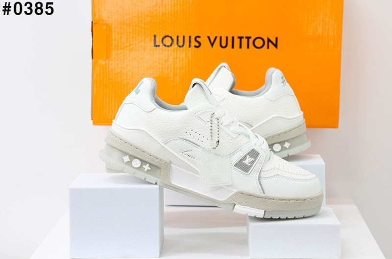 루이비통 LV 트레이너 스니커즈 - 화이트