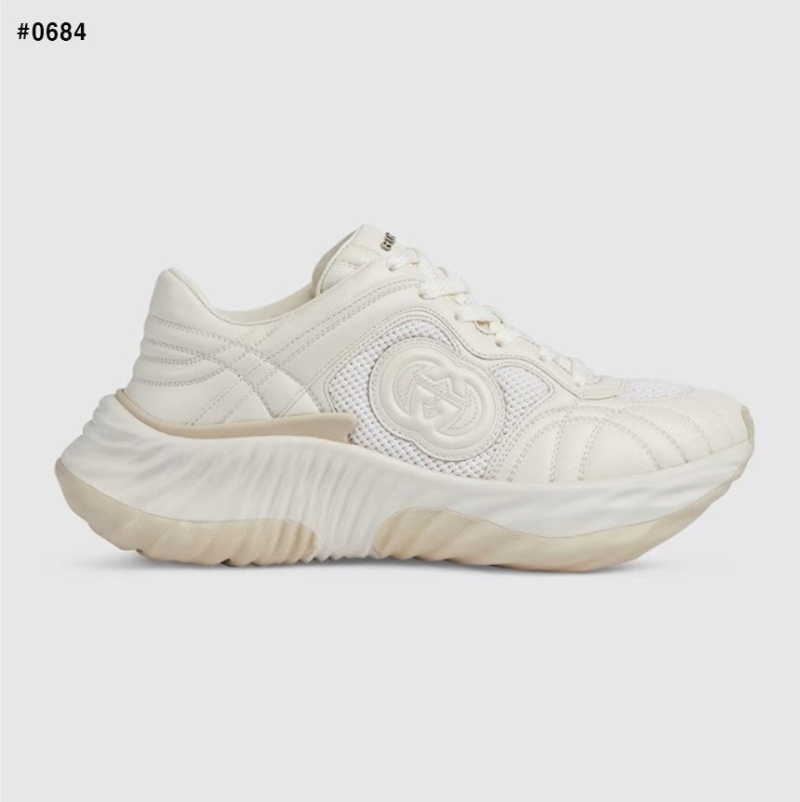 구찌 리플 레더 스니커즈