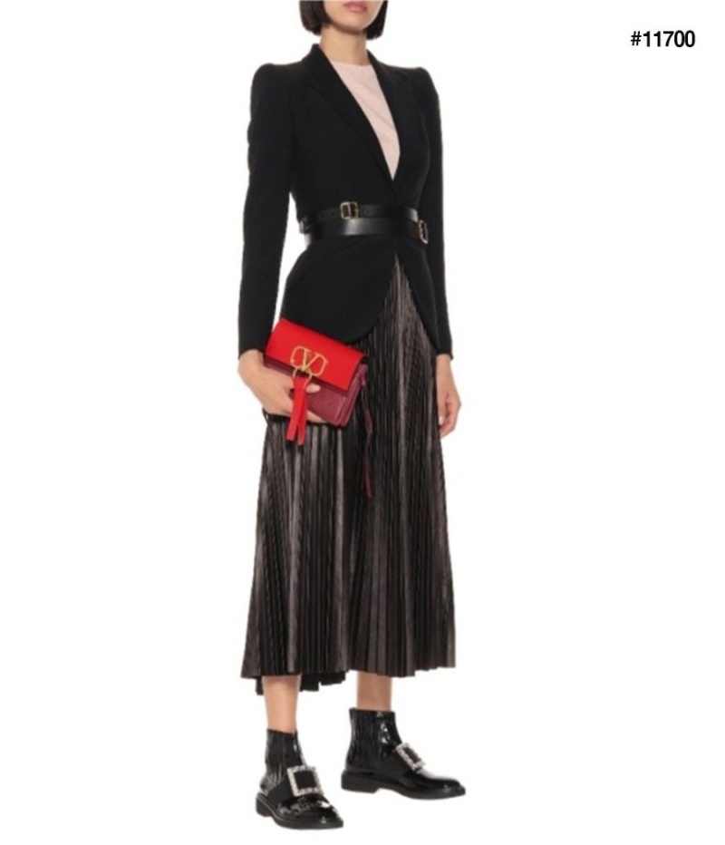 로저비비에 여성 비브 스트라스 버클 첼시앵클 부츠