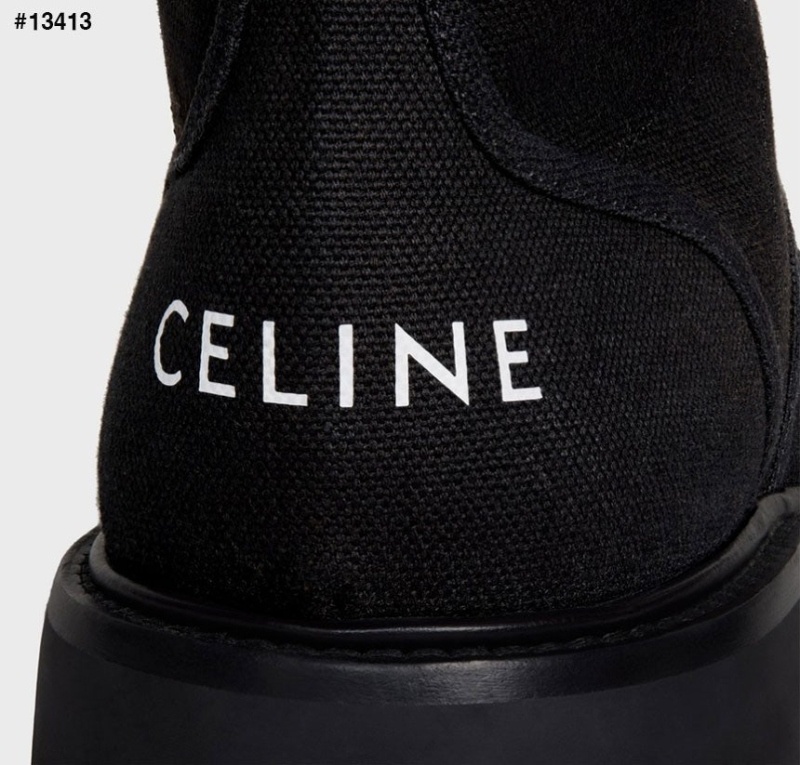 셀린느 여성 벌키 레이스업 부츠