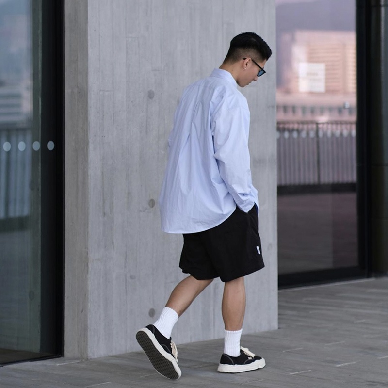 메종 미하라 야스히로 베이커 OG 솔 오버다이드 캔버스 로우탑 스니커즈 6color