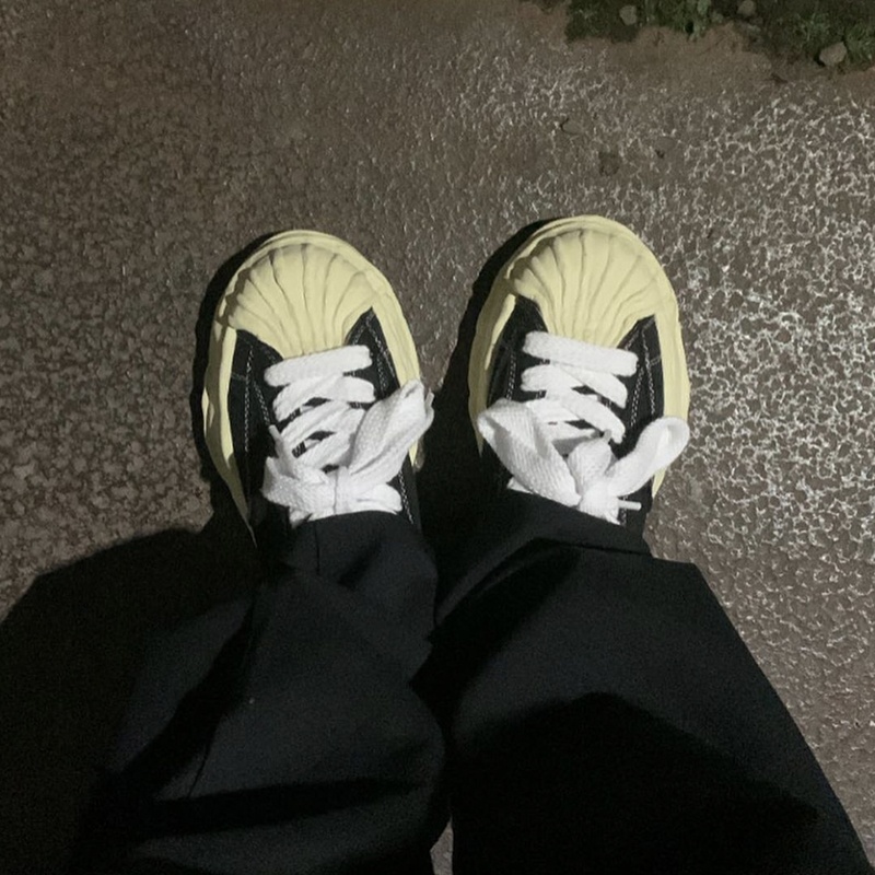 메종 미하라 야스히로 블레이키 VL OG 솔 캔버스 로우탑 스니커즈 블랙 5color