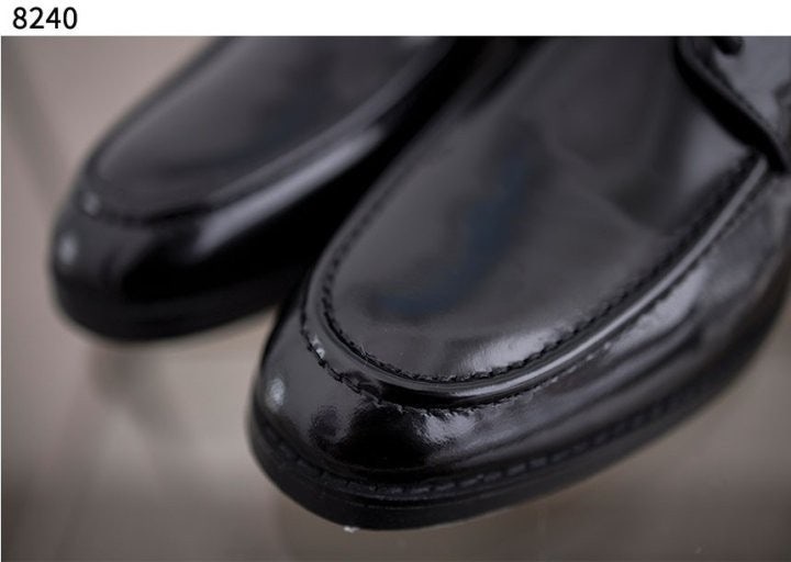 프라다 남성 로고 정장 구두