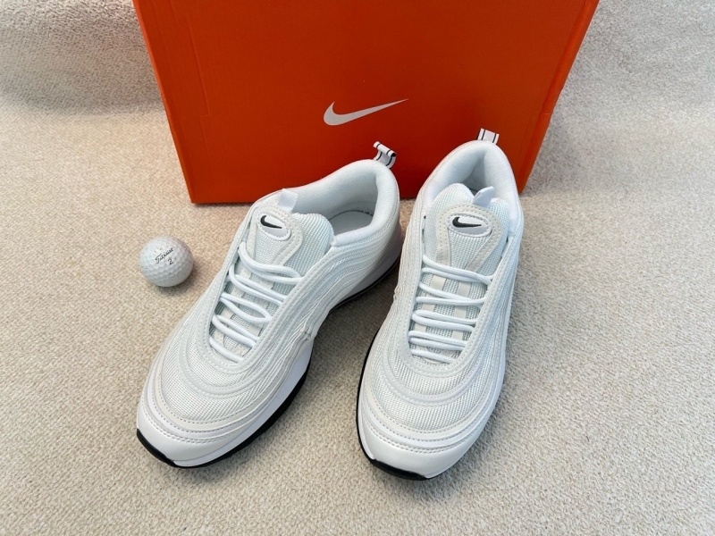 나이키 골프웨어 에어맥스 97 골프화 화이트