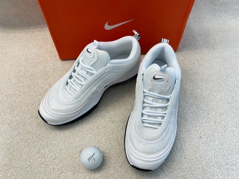 나이키 골프웨어 에어맥스 97 골프화 화이트