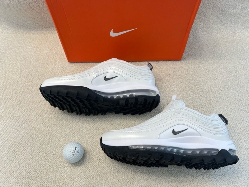나이키 골프웨어 에어맥스 97 골프화 화이트