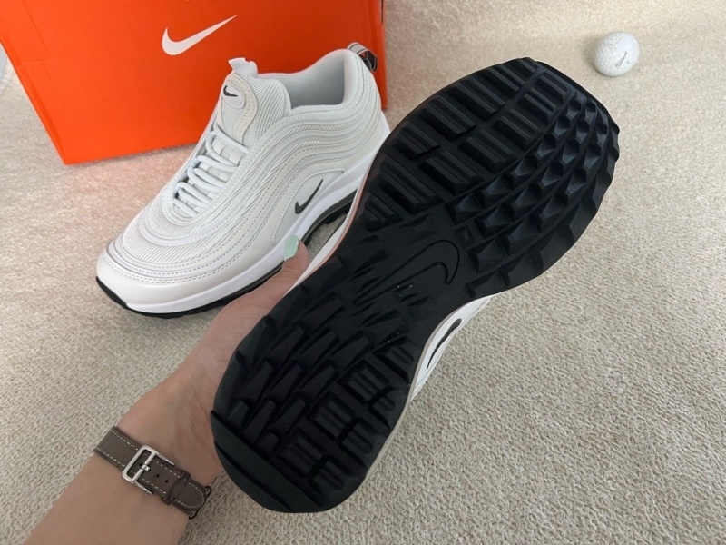 나이키 골프웨어 에어맥스 97 골프화 화이트