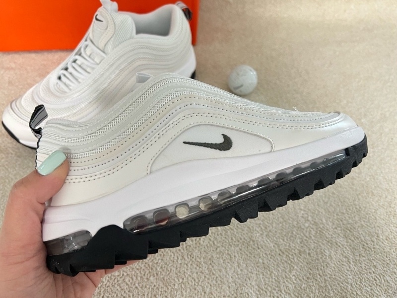 나이키 골프웨어 에어맥스 97 골프화 화이트