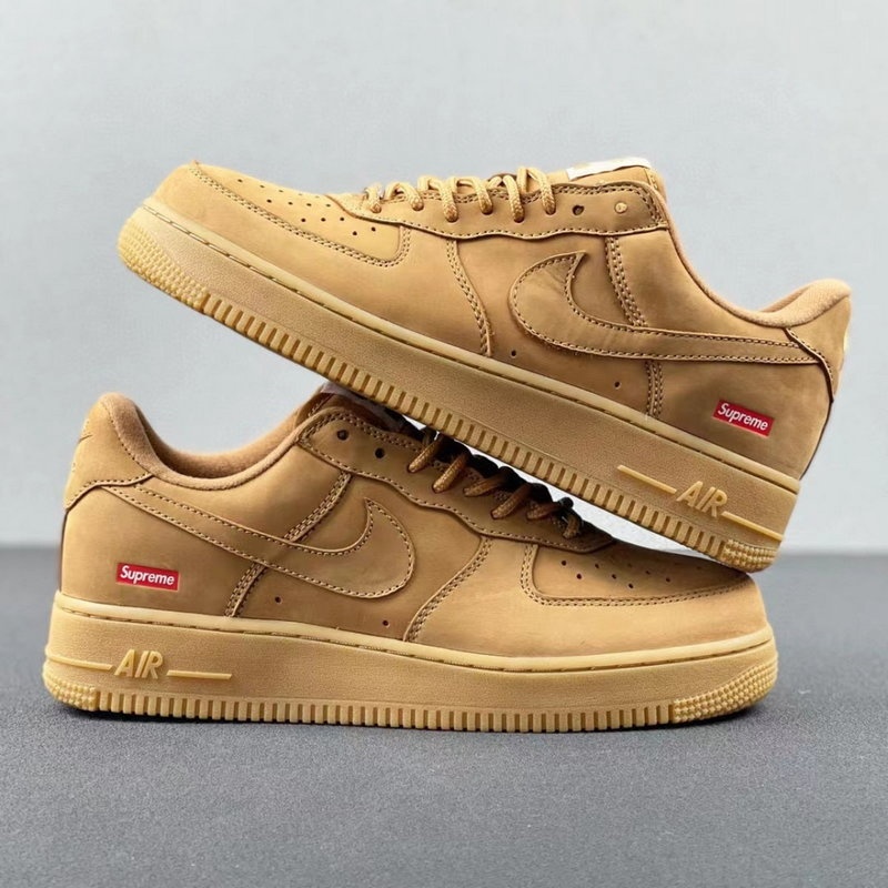 나이키 x 슈프림 에어포스 1 로우 플랙스