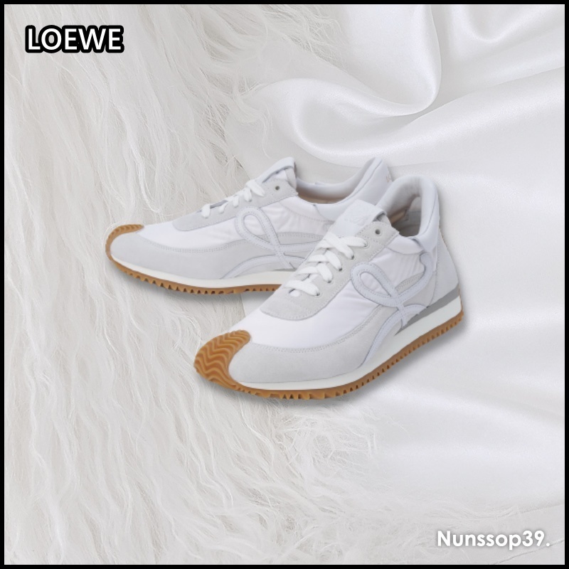 로에베 나일론 앤 스웨이드 플로우 러너 스니커즈