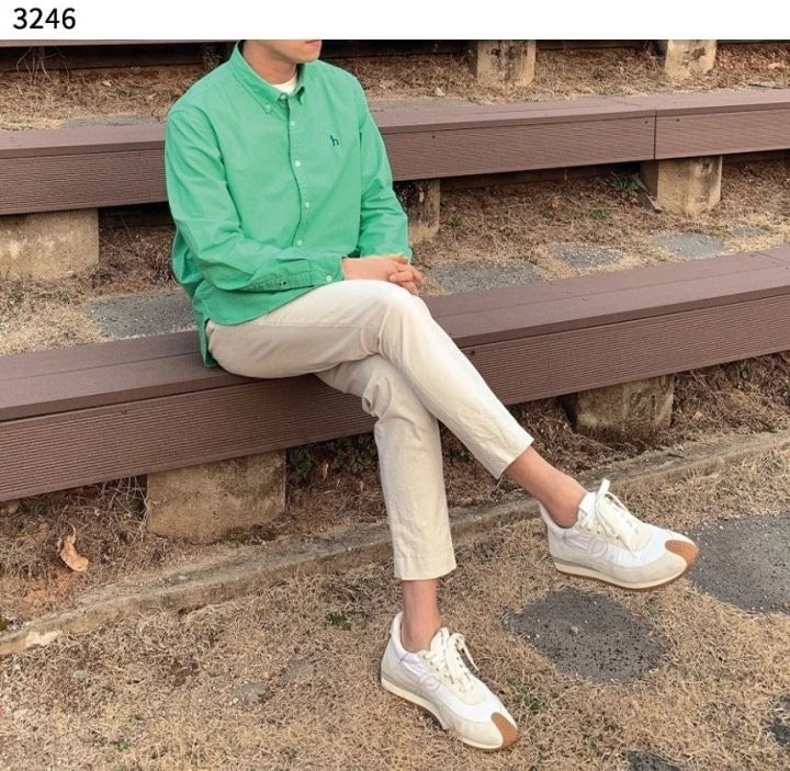 로에베 나일론 앤 스웨이드 플로우 러너 스니커즈